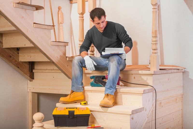 A Home Remodeling Worker